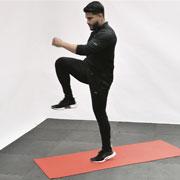 Walking High Knees Demonstration