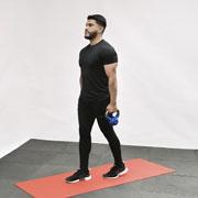 Kettlebell Farmer's Carry Demonstration