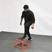 Plyo Box Step-Ups Demonstration