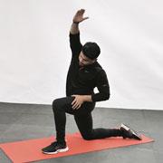 Half Kneeling Psoas Stretch Demonstration