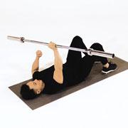 Barbell One-Arm Floor Press Demonstration