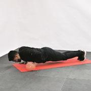Medicine Ball One-Arm Push-Up Demonstration