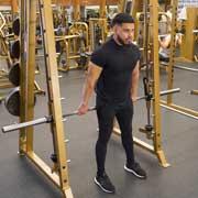 Smith Machine Hack Squat Demonstration