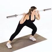 Barbell Side Split Squat Demonstration