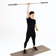 Barbell One-Arm Snatch Demonstration