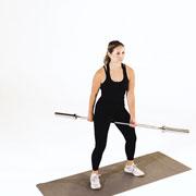 Barbell Jefferson Squat Demonstration