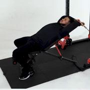 Cable Incline Tricep Extension Demonstration