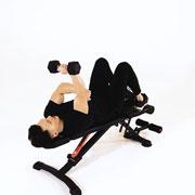 Dumbbell One-Arm Tricep Extension (Supinated) Demonstration