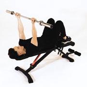 Barbell Reverse Tricep Bench Press Demonstration