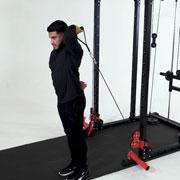 Cable One-Arm Tricep Extension Demonstration