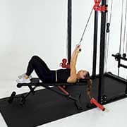 Cable High Curl (Supine) Demonstration