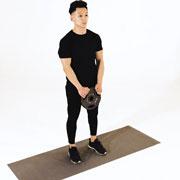 Weight Plate Reverse Curl Demonstration
