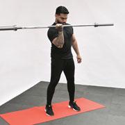 Barbell One-Arm Bicep Curl Demonstration