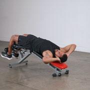 Decline Oblique Crunch Demonstration