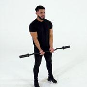 EZ Bar Close Grip Curl Demonstration