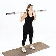 Barbell Side Bend Demonstration