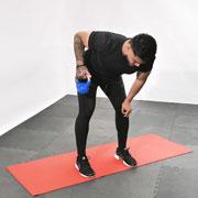 Kettlebell One-Arm Row Demonstration
