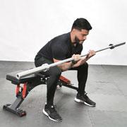 Barbell Concentration Curl (Close Grip) Demonstration