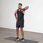 Dumbbell One-Arm Upright Row Demonstration