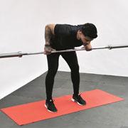 Barbell Rear Delt Row Demonstration
