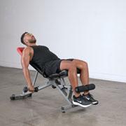 Dumbbell Incline Shoulder Raise Demonstration