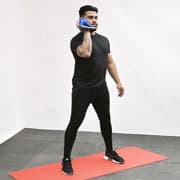 Kettlebell One-Arm Palm Clean Demonstration