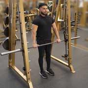 Smith Machine Upright Row Demonstration