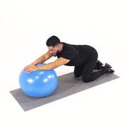 Child's Pose (Stability Ball) Demonstration