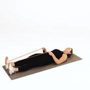 Calf Stretch with Rope Demonstration