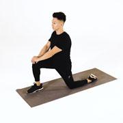Posterior Lower Leg Stretch Demonstration