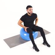Stability Ball Side Stretch Demonstration