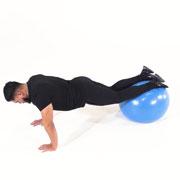 Stability Ball Pull-In Demonstration