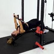 Cable Decline Press Demonstration