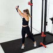 Cable Reverse Wood Chop Demonstration