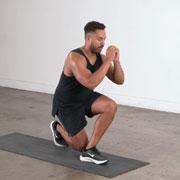 Reverse Lunge Crossover  Demonstration