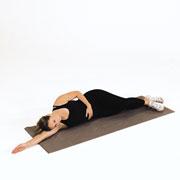 Side-Lying Floor Stretch Demonstration