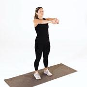 Upper Back Stretch Demonstration