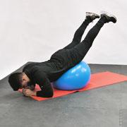 Stability Ball Balance Demonstration