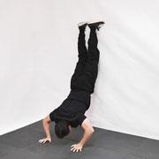 Handstand Push-Up Demonstration