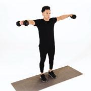 Dumbbell Shoulder Abduction Demonstration