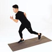 Alternating Diagonal Leg Bound Demonstration