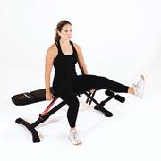 Bench Leg and Hip Stretch Demonstration