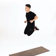 Double-Leg Butt Kick Demonstration
