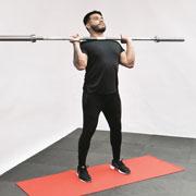 Barbell Hang Clean Demonstration