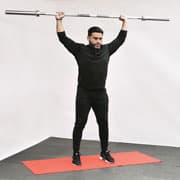 Barbell High Snatch Demonstration