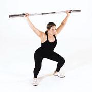 Barbell Power Snatch Demonstration