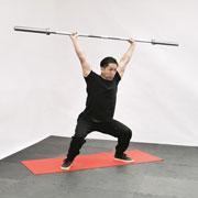 Barbell Snatch Demonstration