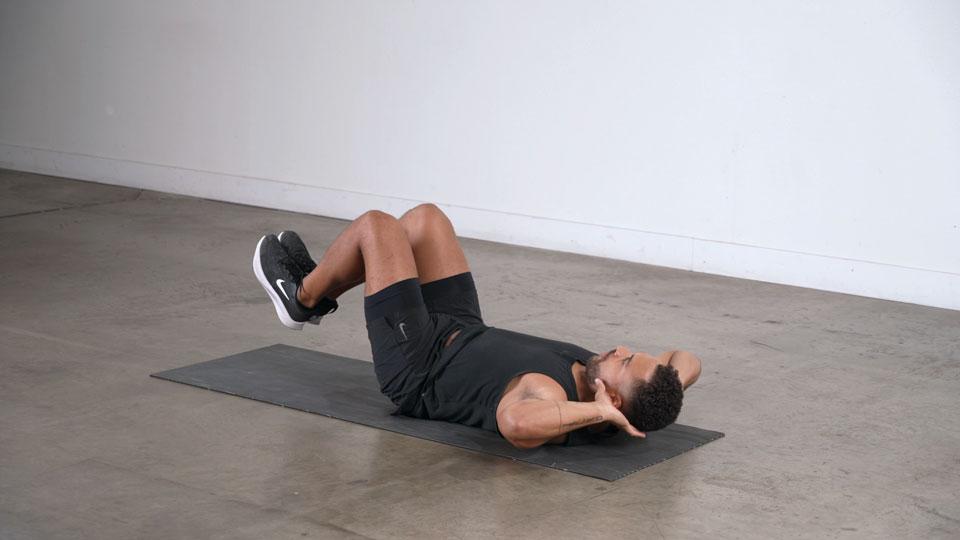 Bent Knee Hip Raise Demonstration