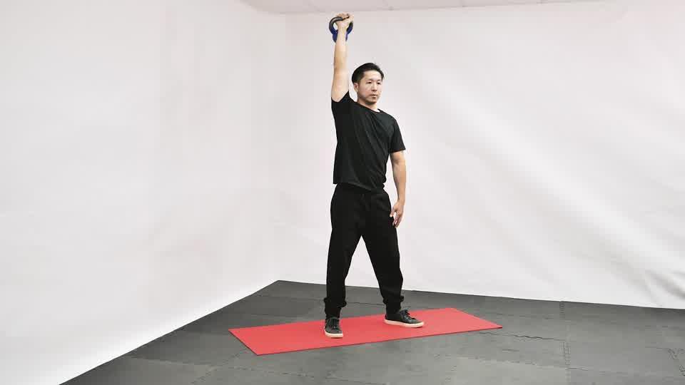 Kettlebell Advanced Windmill Demonstration