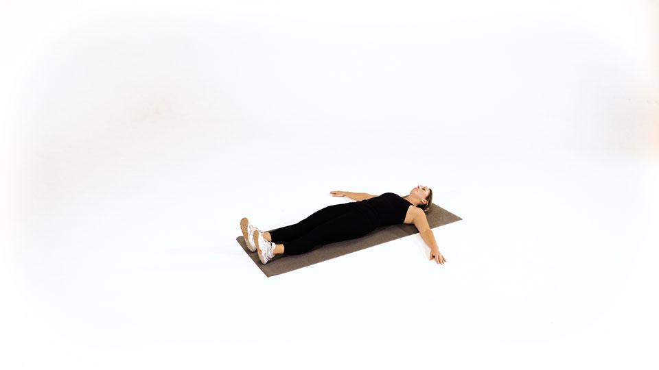 Knee Across the Body Demonstration